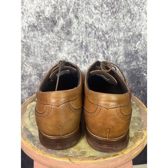 Rockport Shoes Mens 12 DresSports Antique Brown Dress Office Old Money Luxury - Picture 4 of 10